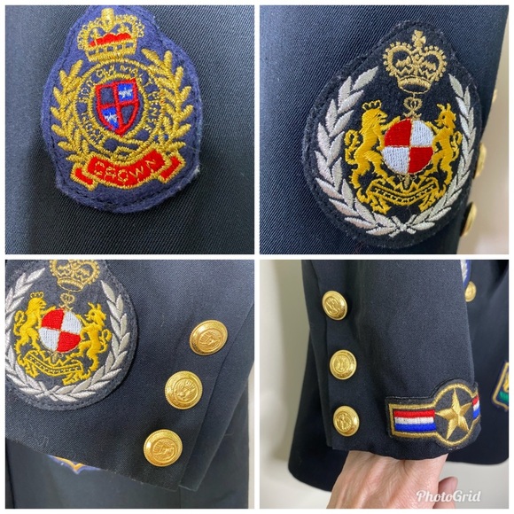 Celeste || Merlin Tailored Dickey Blazer/Jacket; Vintage inspired look. Size 10 - Picture 10 of 15